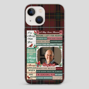 Personalized “I’m Always With You” Grandpa Phone Case – Cardinal Memorial Gift - 89Prints