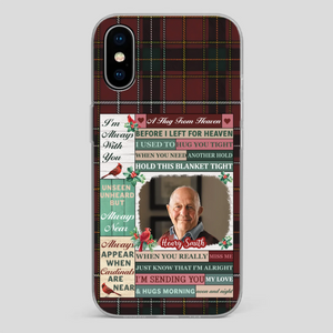 Personalized “I’m Always With You” Grandpa Phone Case – Cardinal Memorial Gift - 89Prints