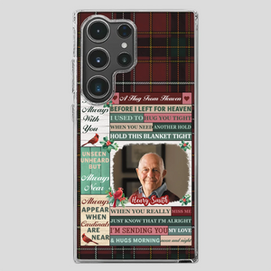 Personalized “I’m Always With You” Grandpa Phone Case – Cardinal Memorial Gift - 89Prints