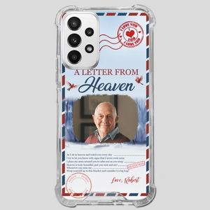 Grandpa “A Letter From Heaven” Phone Case – Custom Memorial Keepsake - 89Prints