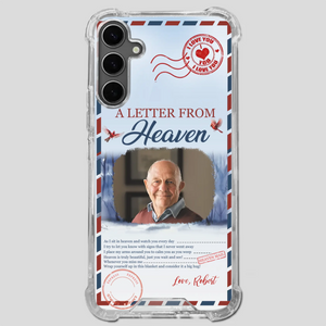 Grandpa “A Letter From Heaven” Phone Case – Custom Memorial Keepsake - 89Prints