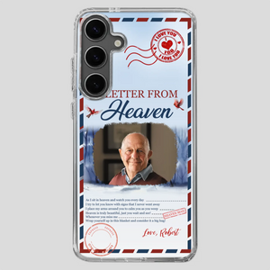 Grandpa “A Letter From Heaven” Phone Case – Custom Memorial Keepsake - 89Prints