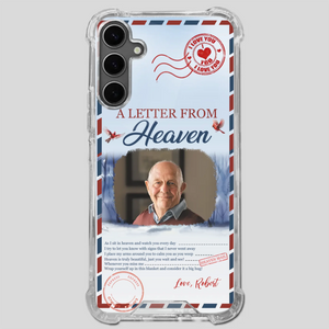 Grandpa “A Letter From Heaven” Phone Case – Custom Memorial Keepsake - 89Prints