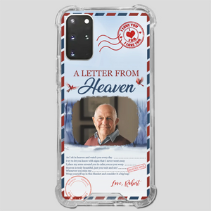 Grandpa “A Letter From Heaven” Phone Case – Custom Memorial Keepsake - 89Prints