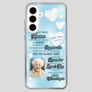 “A Hug Sent From Heaven” Grandma Memorial Case – Forever Loved, Never Forgotten - 89Prints