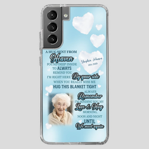 “A Hug Sent From Heaven” Grandma Memorial Case – Forever Loved, Never Forgotten - 89Prints
