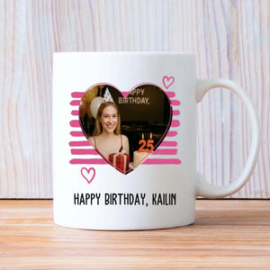Custom 79th Birthday Mug with Photo – Unique Gift for 79 Year Old
