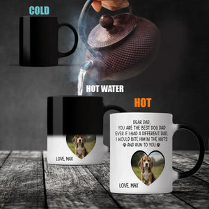 You Are the Best Dog Dad – Elegant Custom Pet Lover Mug - 89Prints