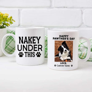 Happy Pawther’s Day – Cute & Funny Personalized Dog Dad Mug - 89Prints