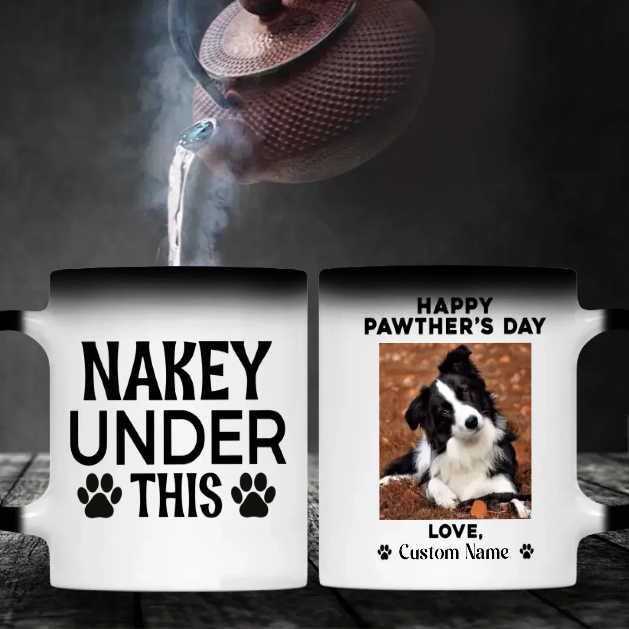 Happy Pawther’s Day – Cute & Funny Personalized Dog Dad Mug - 89Prints