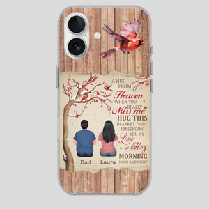 Memorial Gift – A Hug from Heaven Phone Case for Someone You Miss - 89Prints