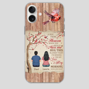 Memorial Gift – A Hug from Heaven Phone Case for Someone You Miss - 89Prints