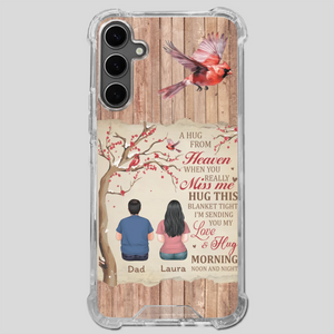 Memorial Gift – A Hug from Heaven Phone Case for Someone You Miss - 89Prints