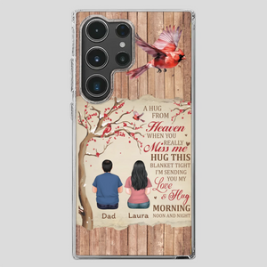 Memorial Gift – A Hug from Heaven Phone Case for Someone You Miss - 89Prints