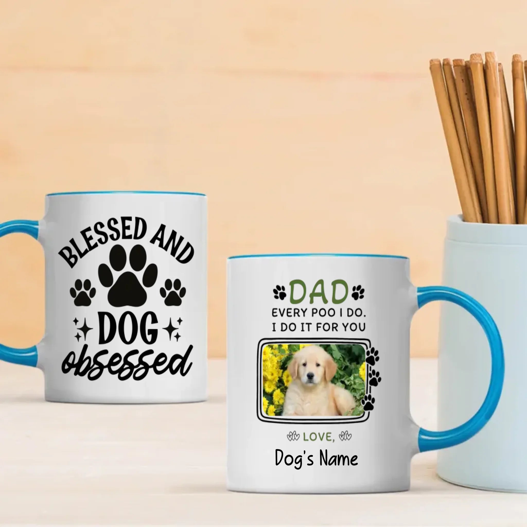Every Poo I Do, I Do It for You – Playful Personalized Mug for Dog Moms & Dads - 89Prints