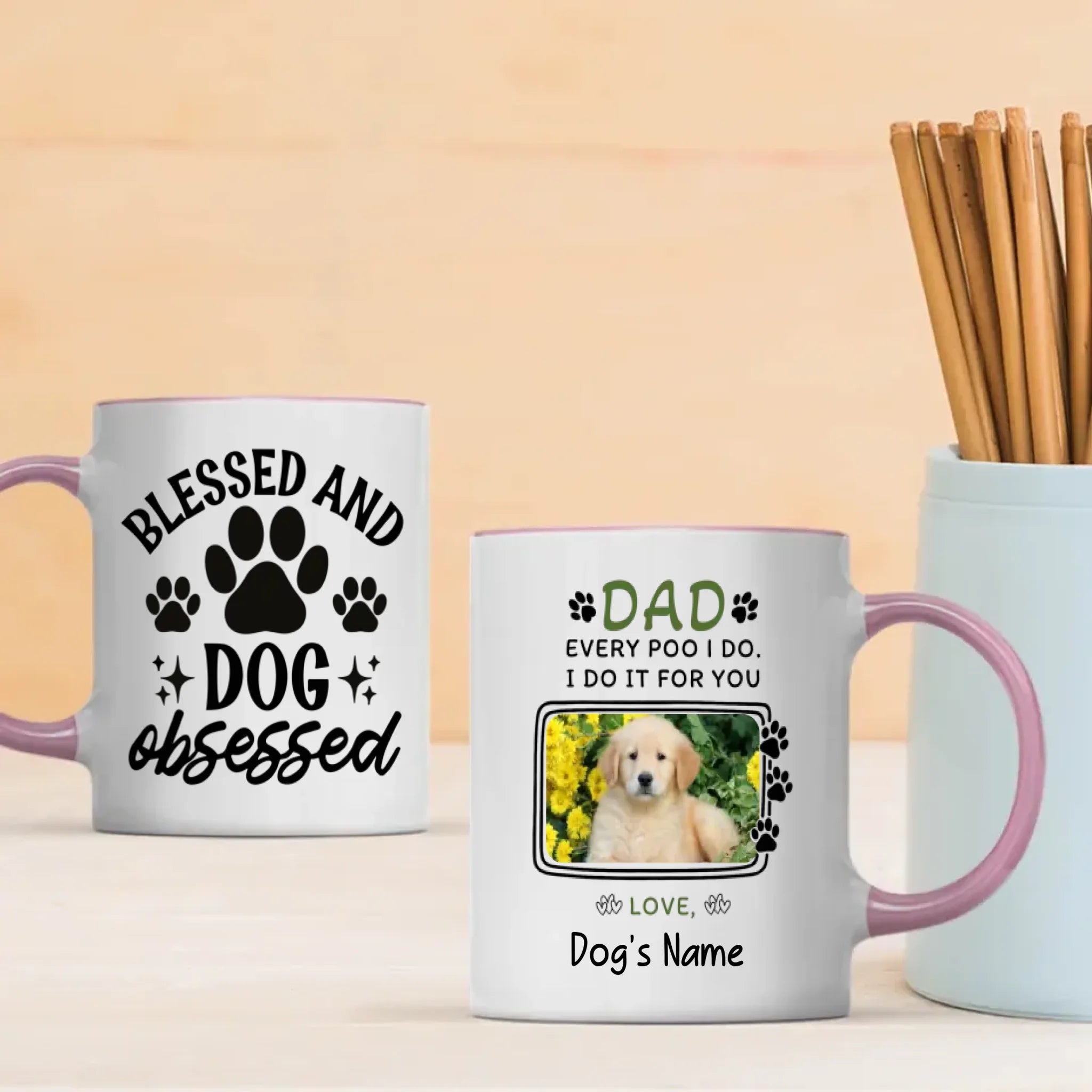 Every Poo I Do, I Do It for You – Playful Personalized Mug for Dog Moms & Dads - 89Prints