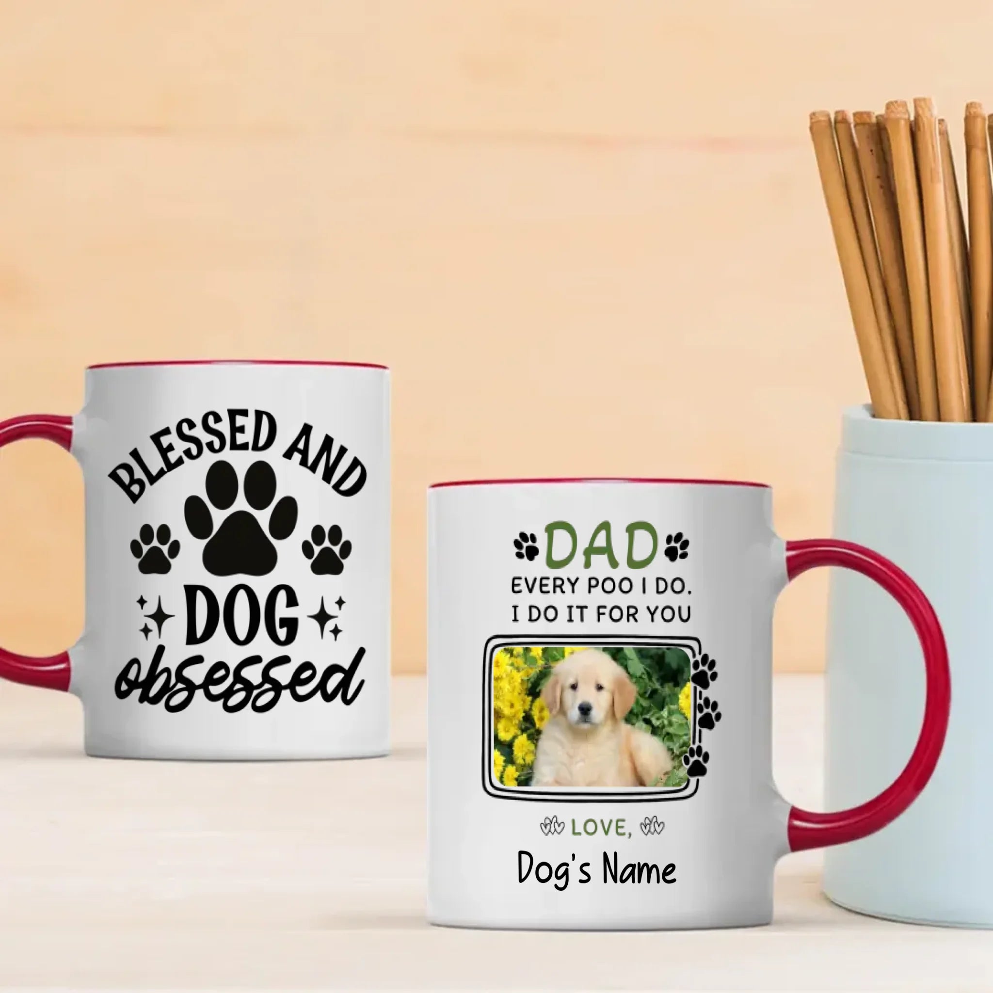 Every Poo I Do, I Do It for You – Playful Personalized Mug for Dog Moms & Dads - 89Prints