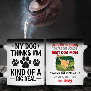 Thanks for Picking Up My Poop and Stuff – Adorable Dog Mama Personalized Mug - 89Prints