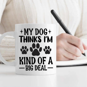 Thanks for Picking Up My Poop and Stuff – Adorable Dog Mama Personalized Mug - 89Prints