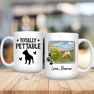 Charming & Customizable Dog Mug for Pet Lovers – Totally Petable – 89Prints