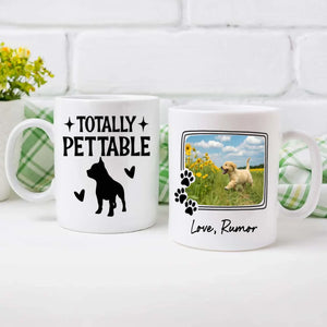 Charming & Customizable Dog Mug for Pet Lovers – Totally Petable – 89Prints