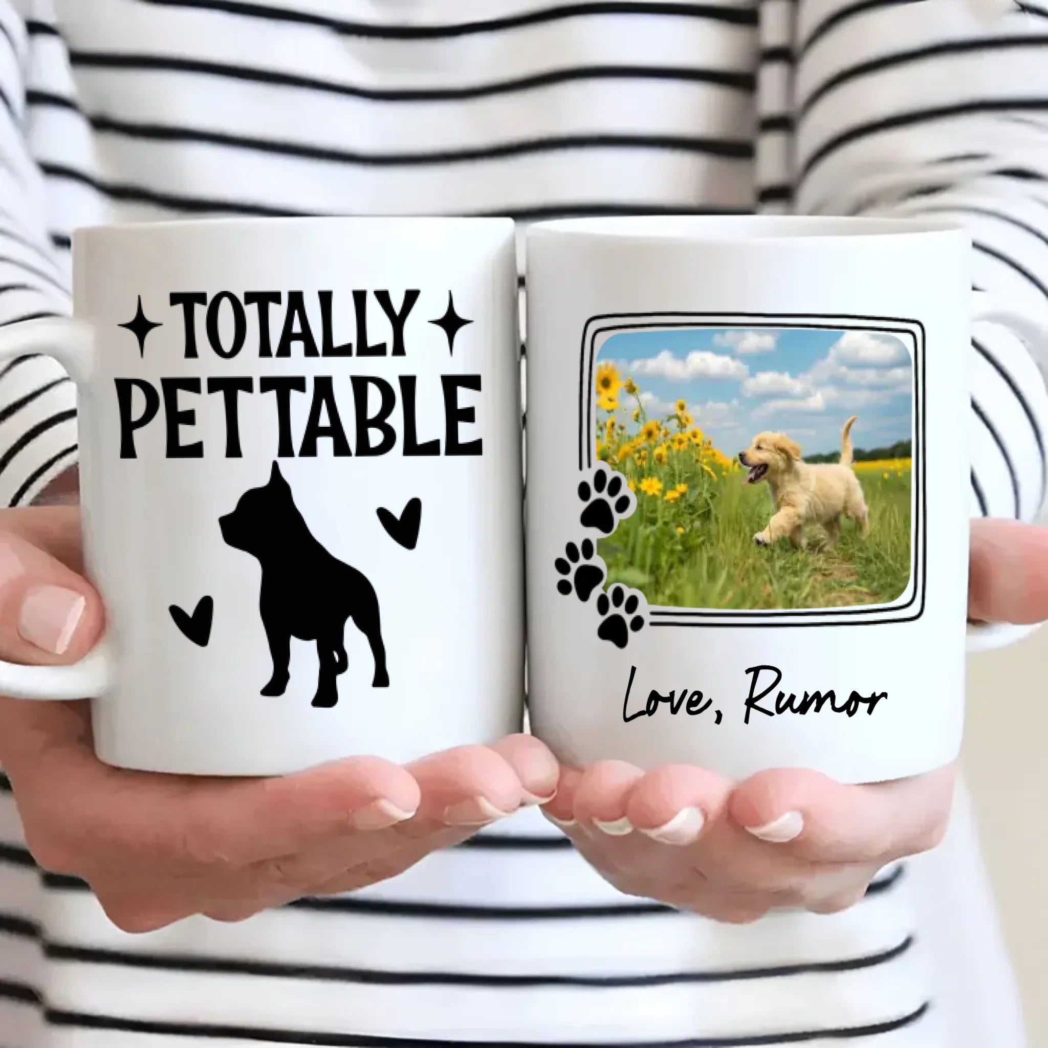 Charming & Customizable Dog Mug for Pet Lovers – Totally Petable – 89Prints