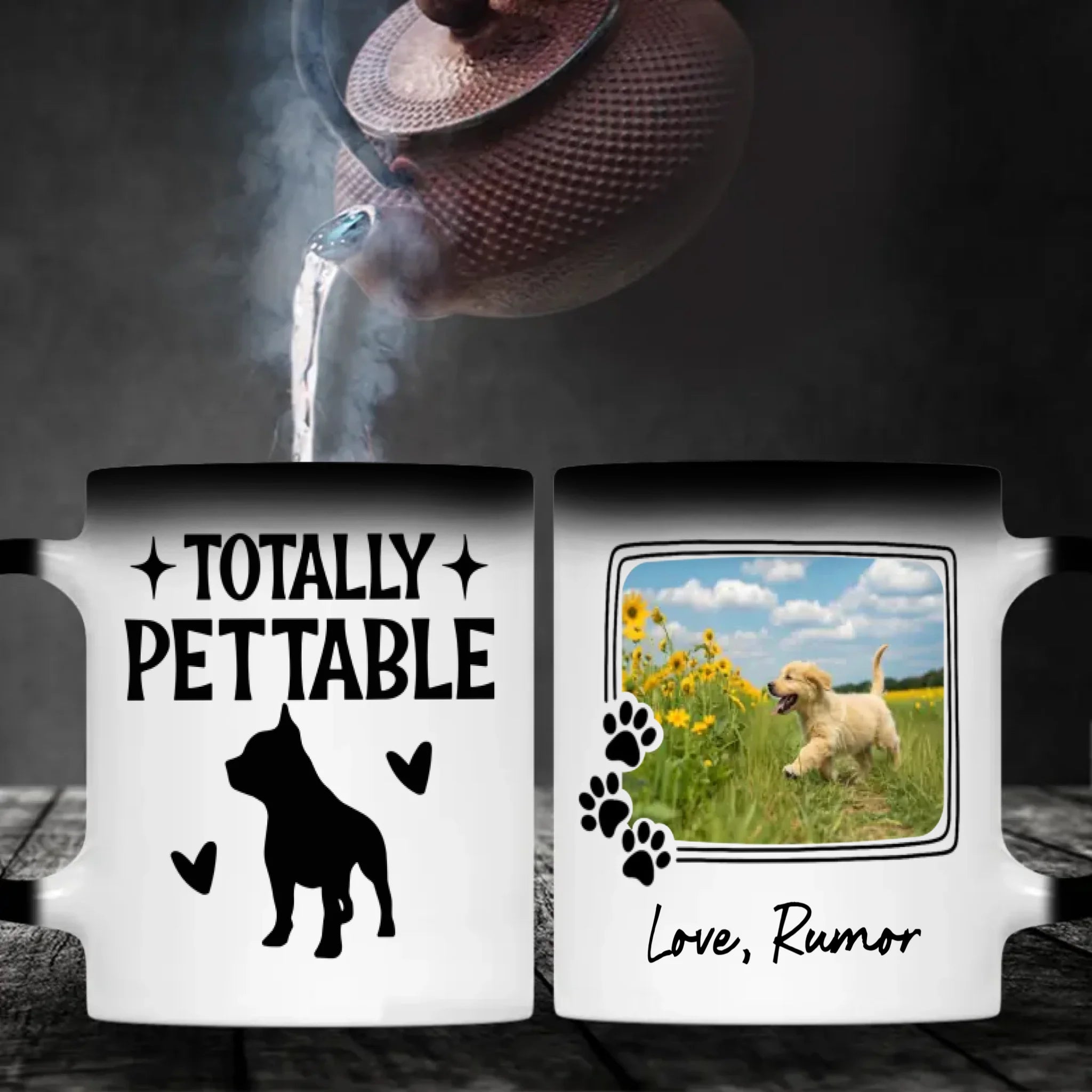 Charming & Customizable Dog Mug for Pet Lovers – Totally Petable – 89Prints