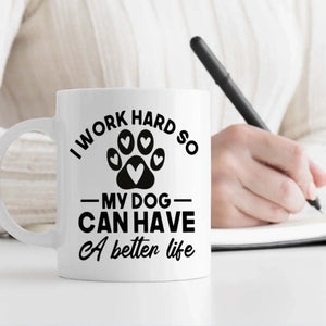 Best Dog Mom Ever Coffee Mug – Perfect Dog Lover Gift - 89Prints
