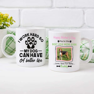 Best Dog Mom Ever Coffee Mug – Perfect Dog Lover Gift - 89Prints