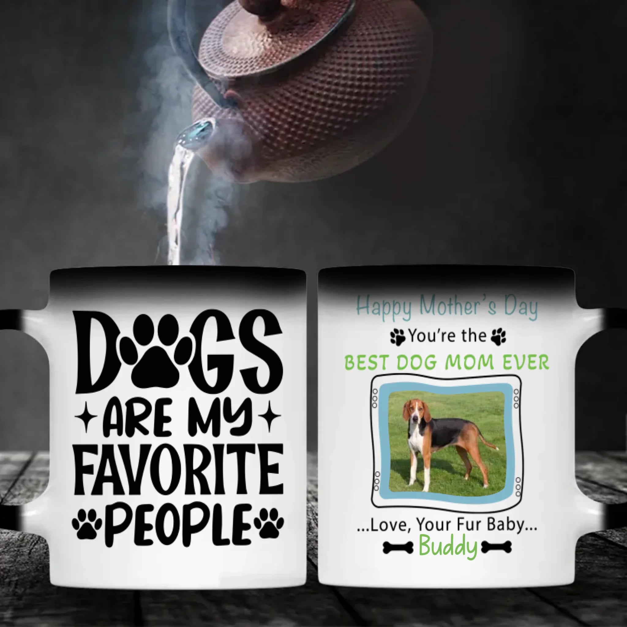 You’re the Best Dog Mom Ever Mug – Heartwarming Gift for Dog Lovers - 89Prints