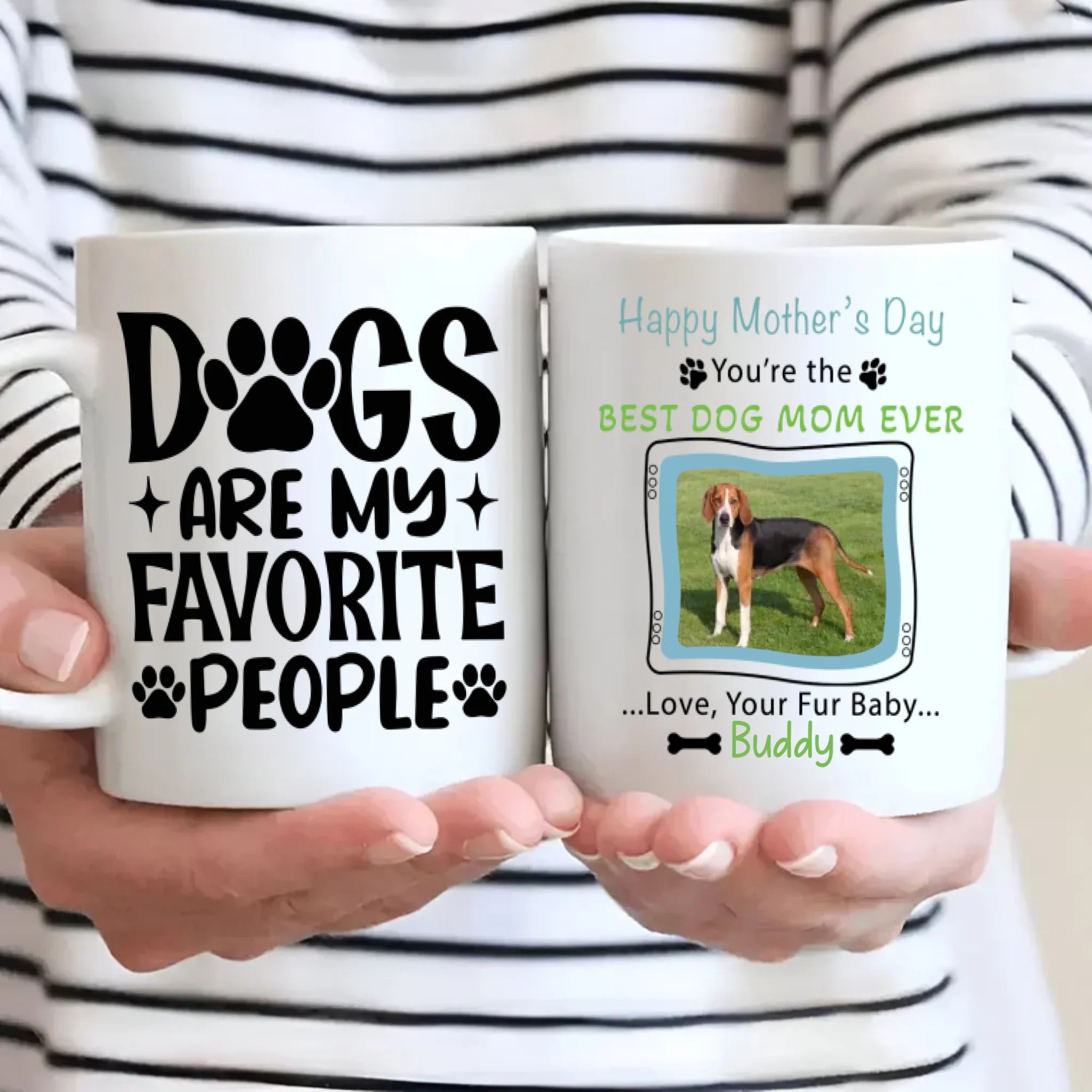 You’re the Best Dog Mom Ever Mug – Heartwarming Gift for Dog Lovers - 89Prints