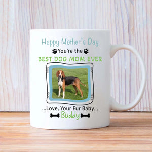 You’re the Best Dog Mom Ever Mug – Heartwarming Gift for Dog Lovers - 89Prints