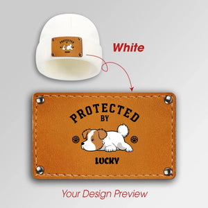 Custom Matching Protected by My Dog Beanies – Personalized Pet & Owner Set - 89Prints