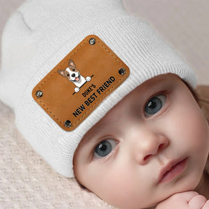 Custom New Best Friend My Pup Beanie – Personalized Dog Lover Winter Hat - 89Prints