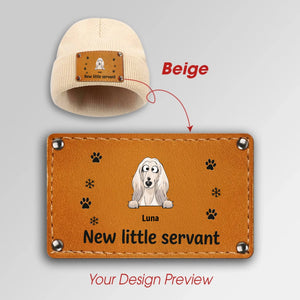 Personalized Dog Name Beanie – Embroidered Pet Lover Hat, Matching New Little Servant - 89Prints