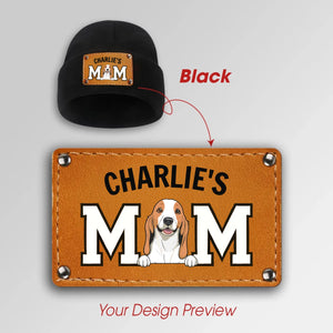 Personalized Beanie for Dog Moms – Custom Winter Hat, Funny Pet Owner Gift - 89Prints