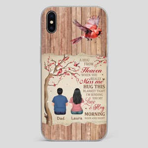 Memorial Gift – A Hug from Heaven Phone Case for Someone You Miss - 89Prints