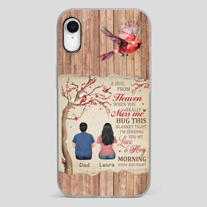 Memorial Gift – A Hug from Heaven Phone Case for Someone You Miss - 89Prints