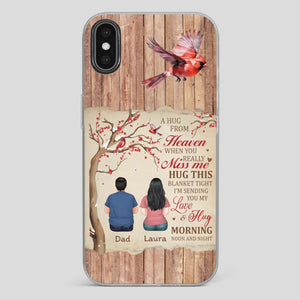 Memorial Gift – A Hug from Heaven Phone Case for Someone You Miss - 89Prints