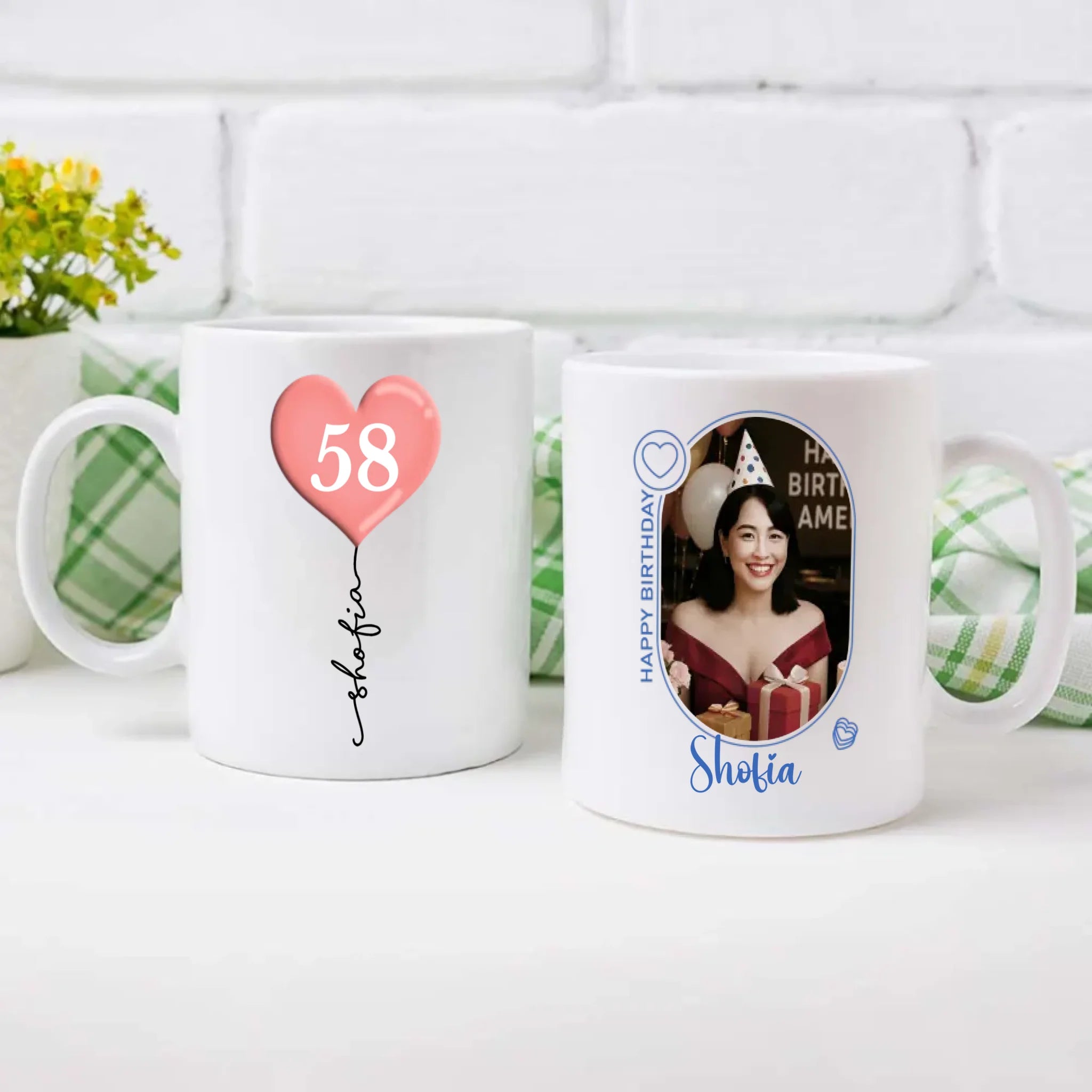 A Legend Was Born in 1958 Personalized Mug – Custom Vintage Happiness & Lucky Smiles - 89Prints