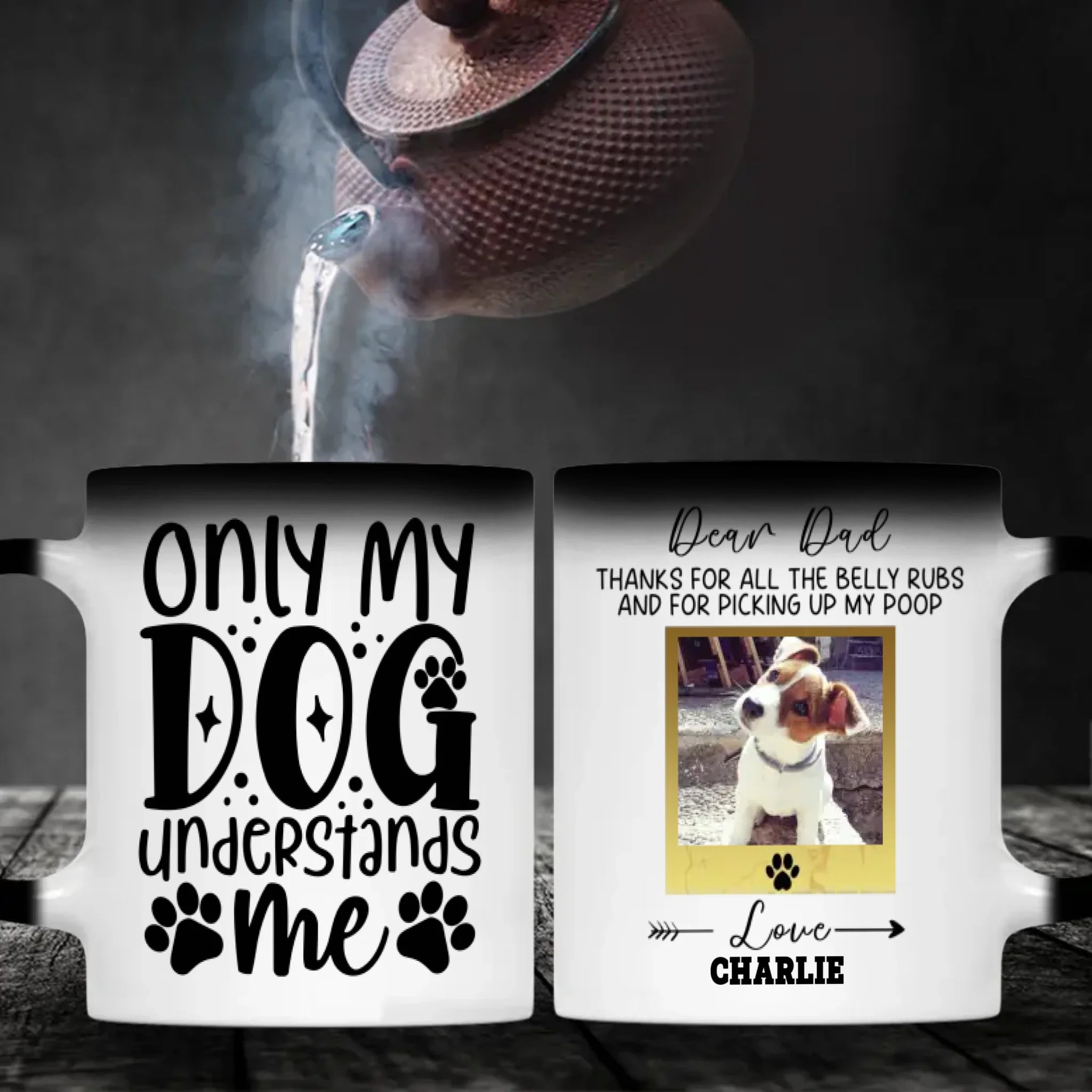 Only My Dog Understands Me Mug – Personalized Gift for Your Loyal Companion - 89Prints