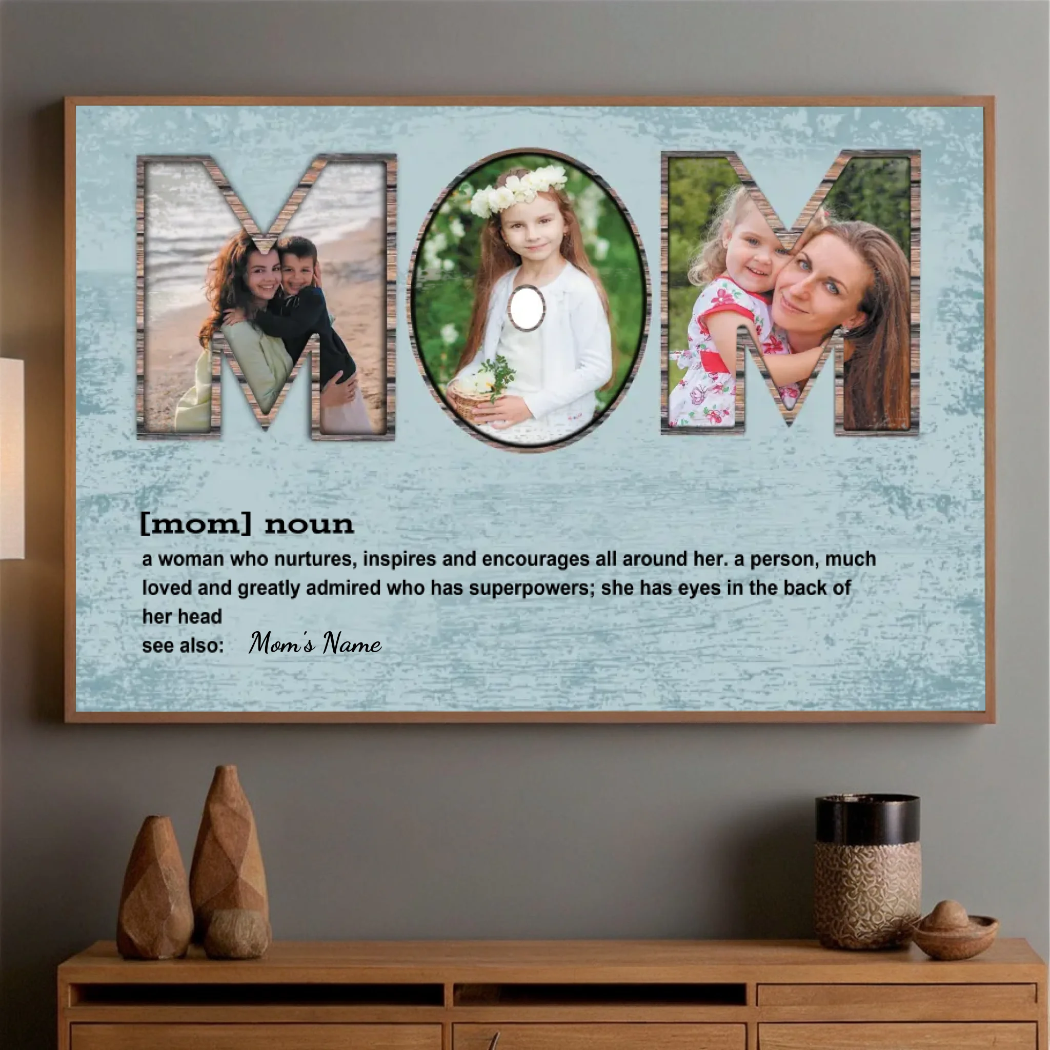 Window To Memory – A Timeless Memorial Personalized Poster to Honor Loved Ones