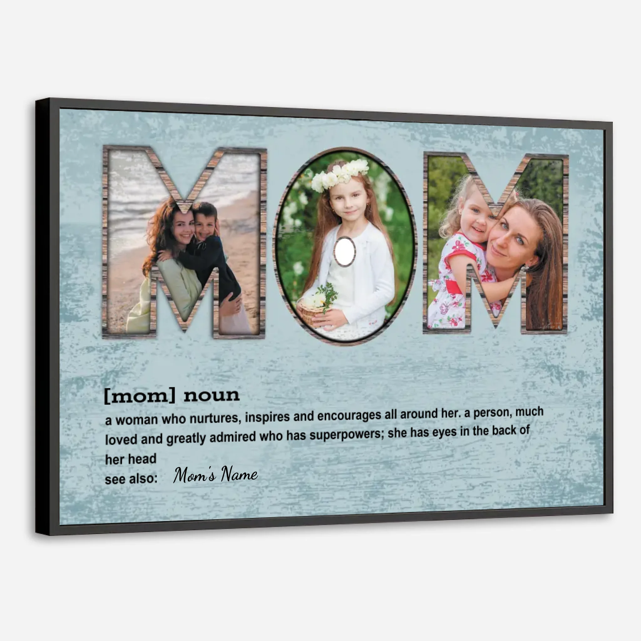Window To Memory – A Timeless Memorial Personalized Poster to Honor Loved Ones
