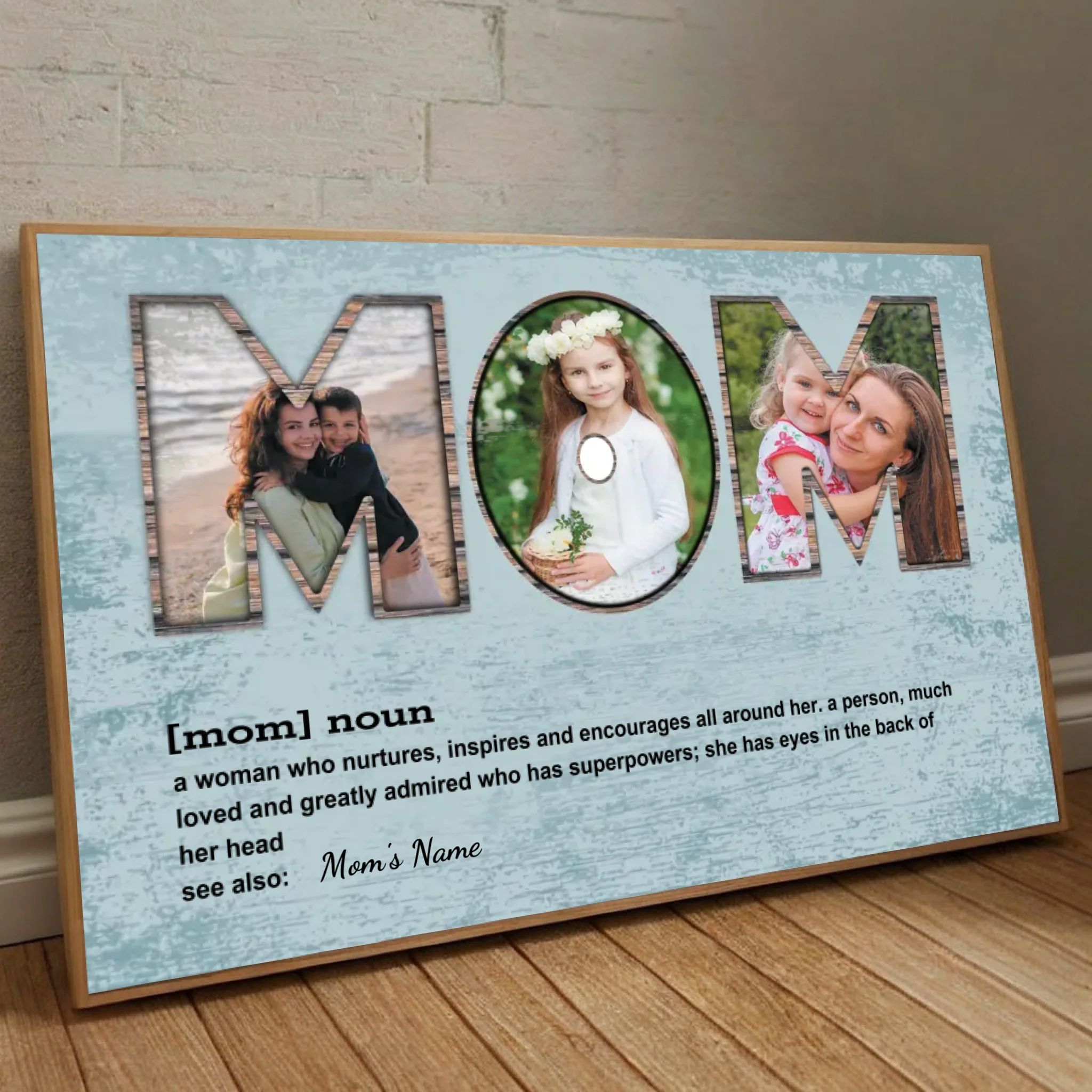 Window To Memory – A Timeless Memorial Personalized Poster to Honor Loved Ones