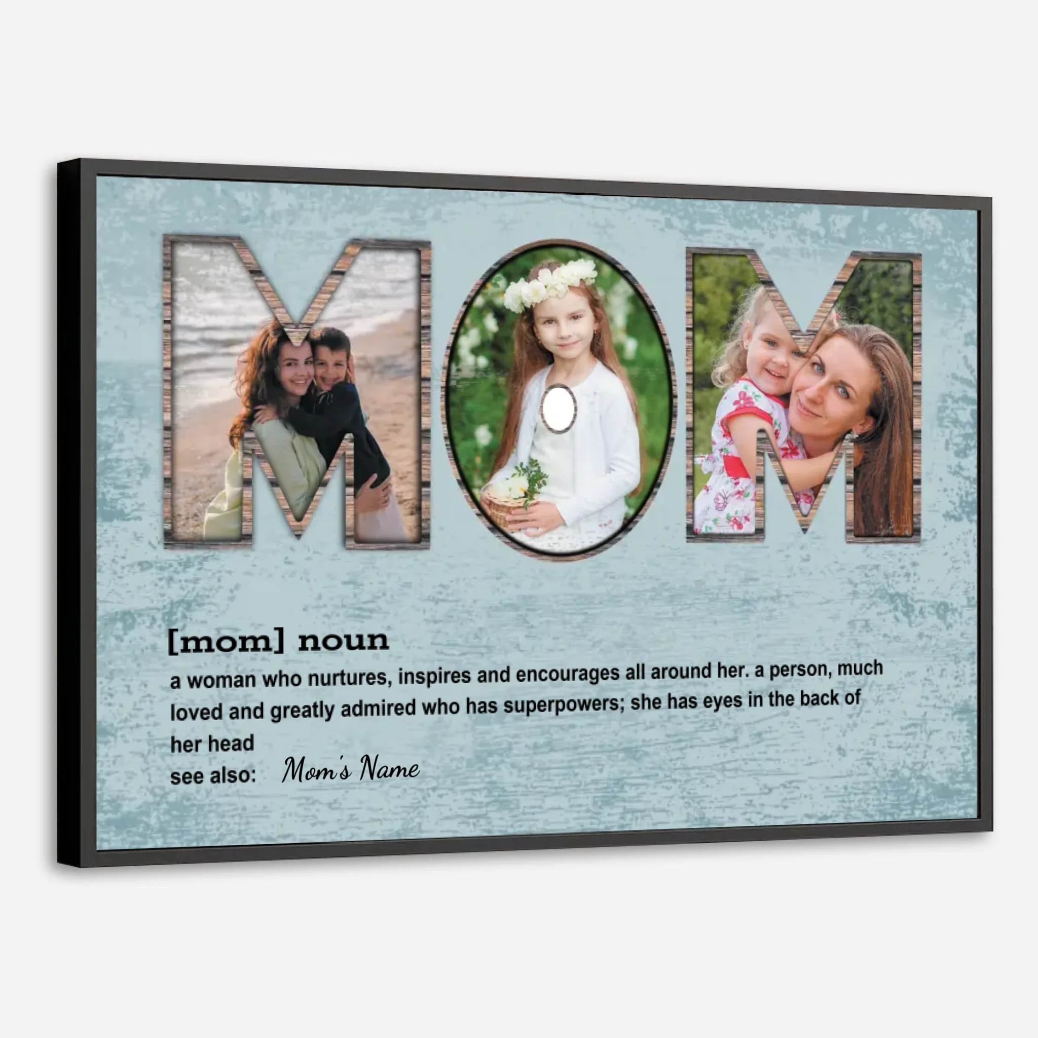 Window To Memory – A Timeless Memorial Personalized Poster to Honor Loved Ones
