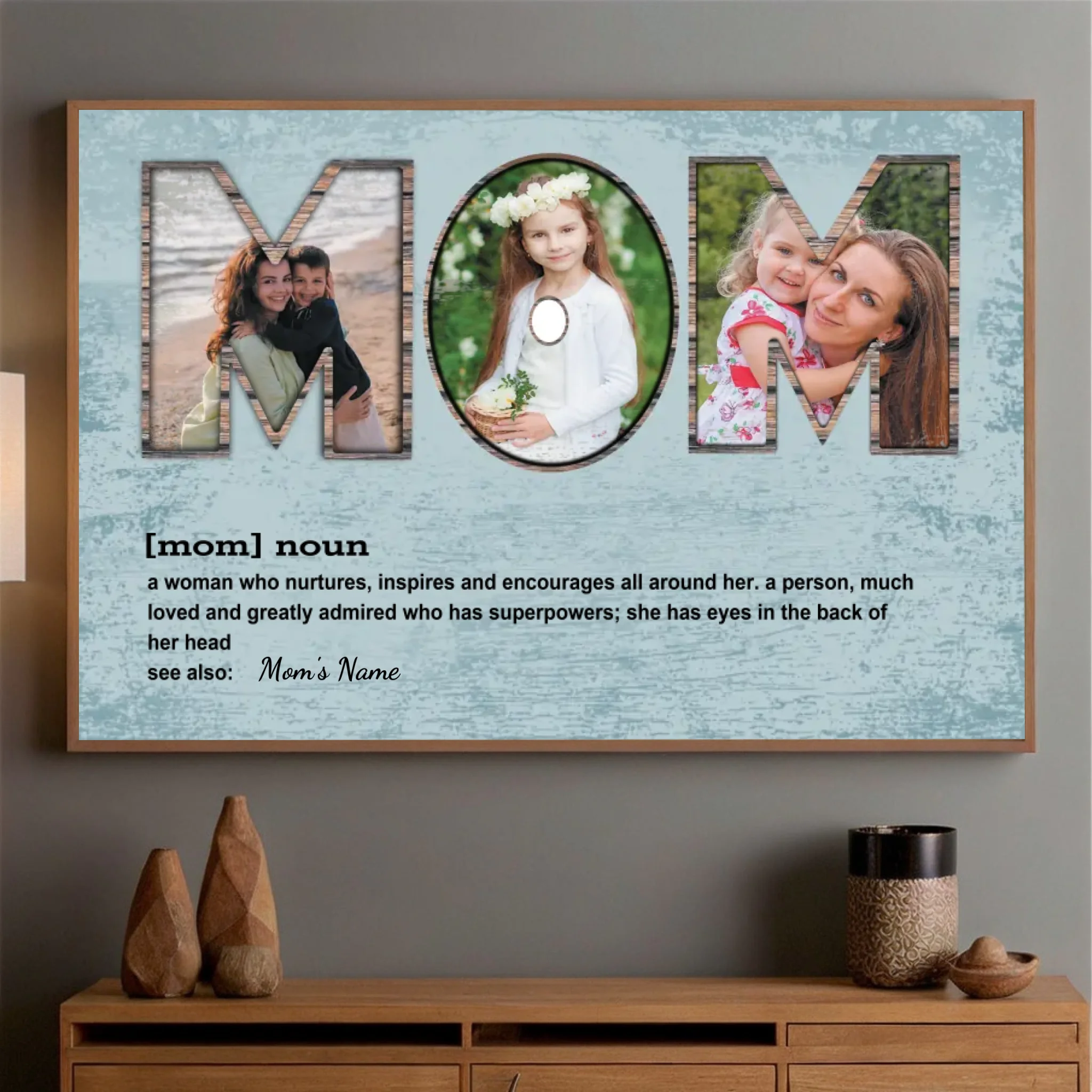 Window To Memory – A Timeless Memorial Personalized Poster to Honor Loved Ones