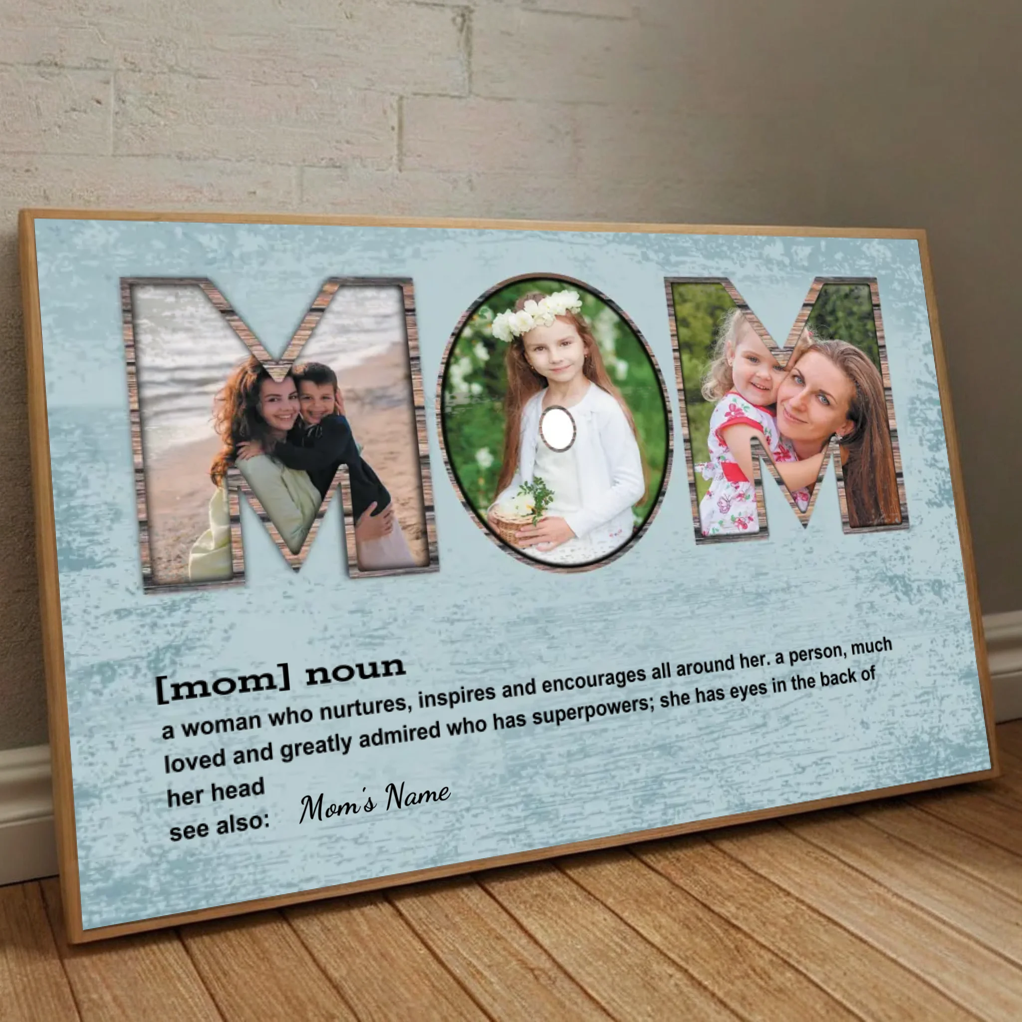 Window To Memory – A Timeless Memorial Personalized Poster to Honor Loved Ones