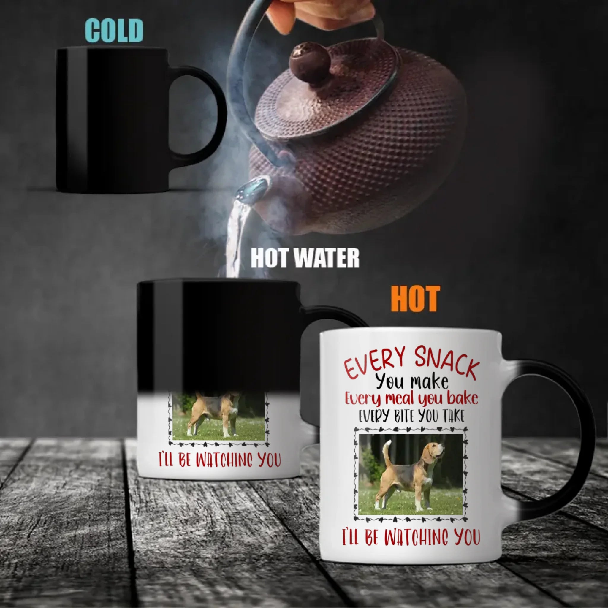 Adorable & Heartwarming Dog Lover Mug – Less People More Dogs – 89Prints
