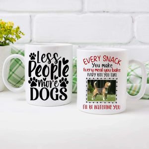 Adorable & Heartwarming Dog Lover Mug – Less People More Dogs – 89Prints