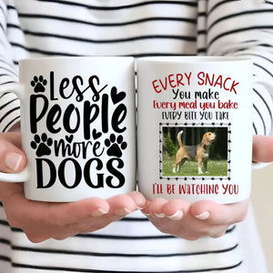 Adorable & Heartwarming Dog Lover Mug – Less People More Dogs – 89Prints
